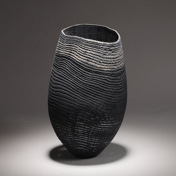 Medium Black Vase